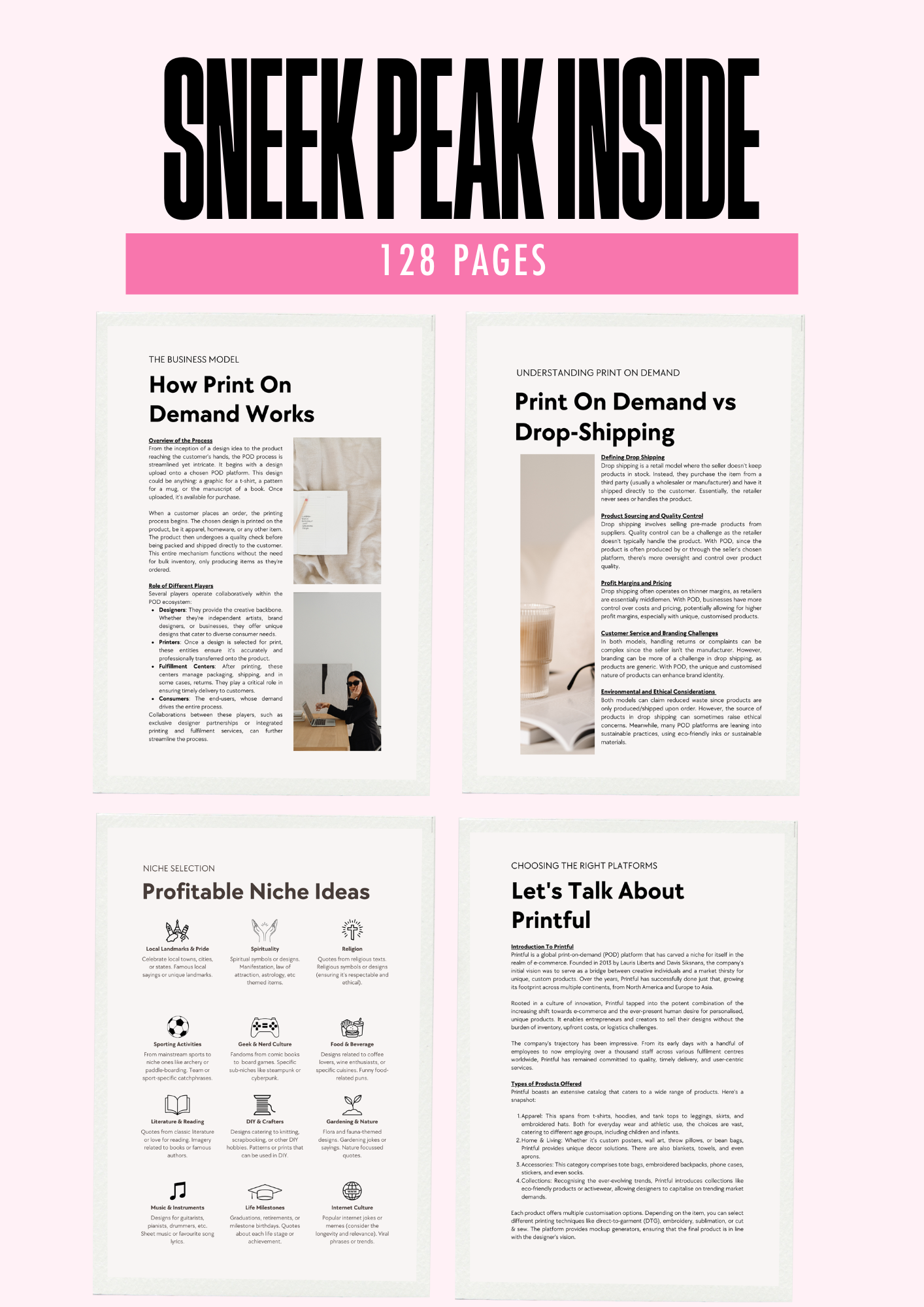 Print On Demand Guide (with resell rights- PLR)