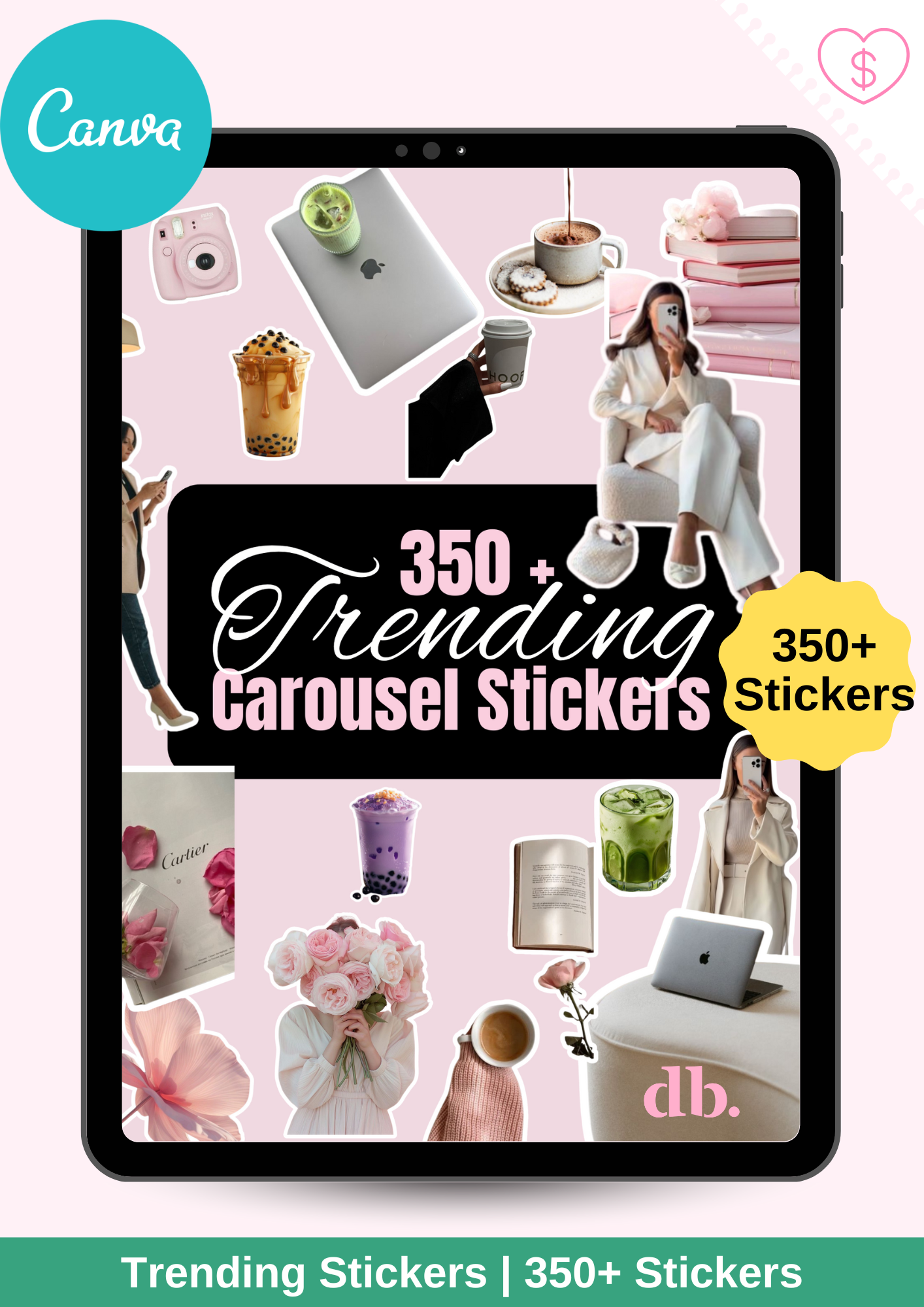 350+ Trending Carousel Stickers (with resell rights)