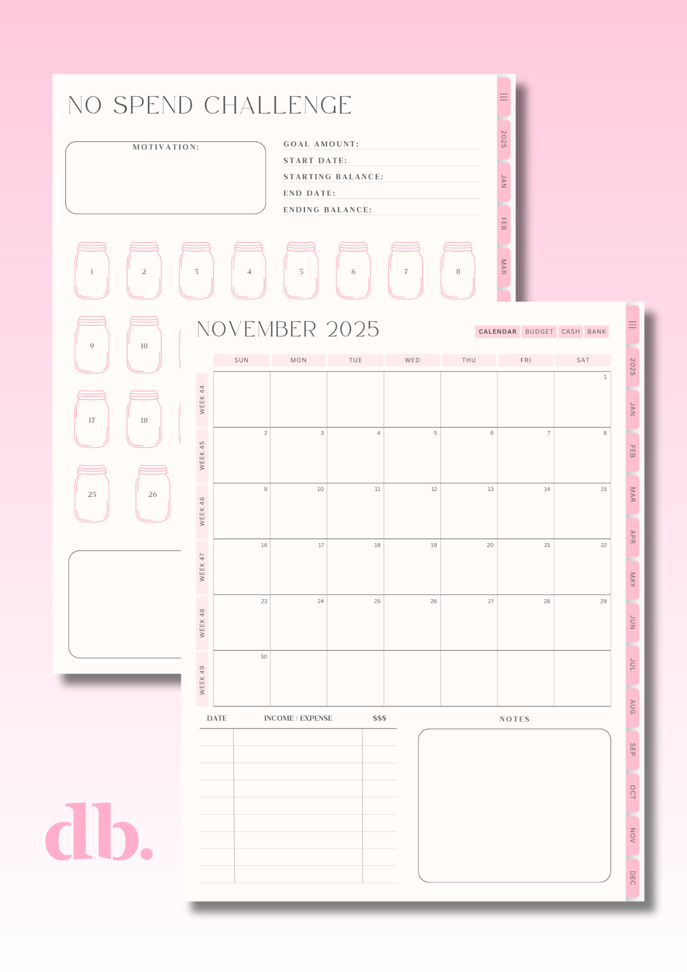 2025 Budget Planner - With Resell Rights - PLR