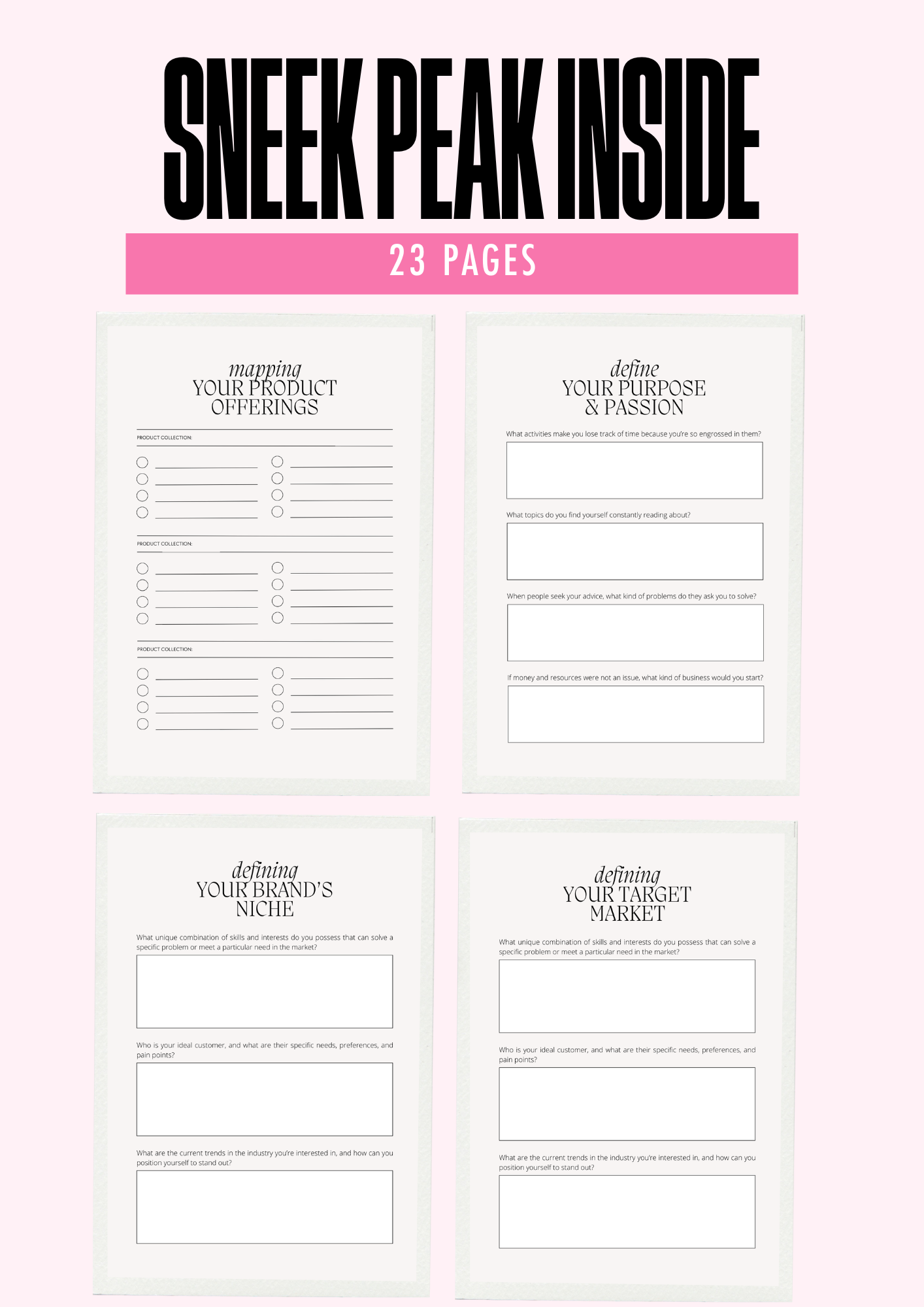 Digital Product Planner (with resell rights) PLR