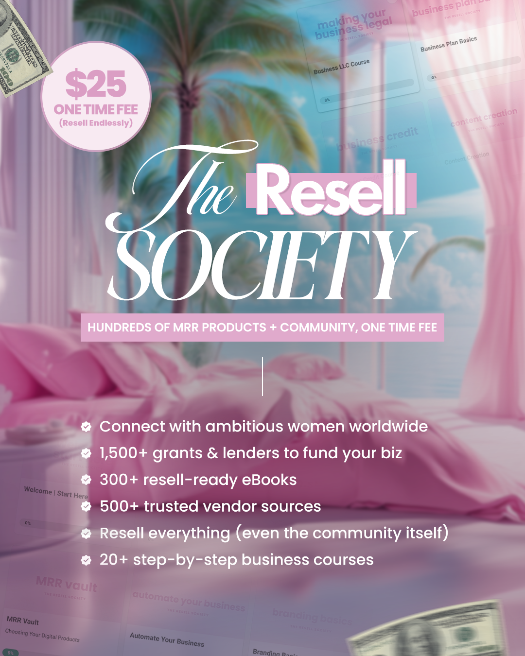 The Resell Society (1000+ Ready-to-sell Products)